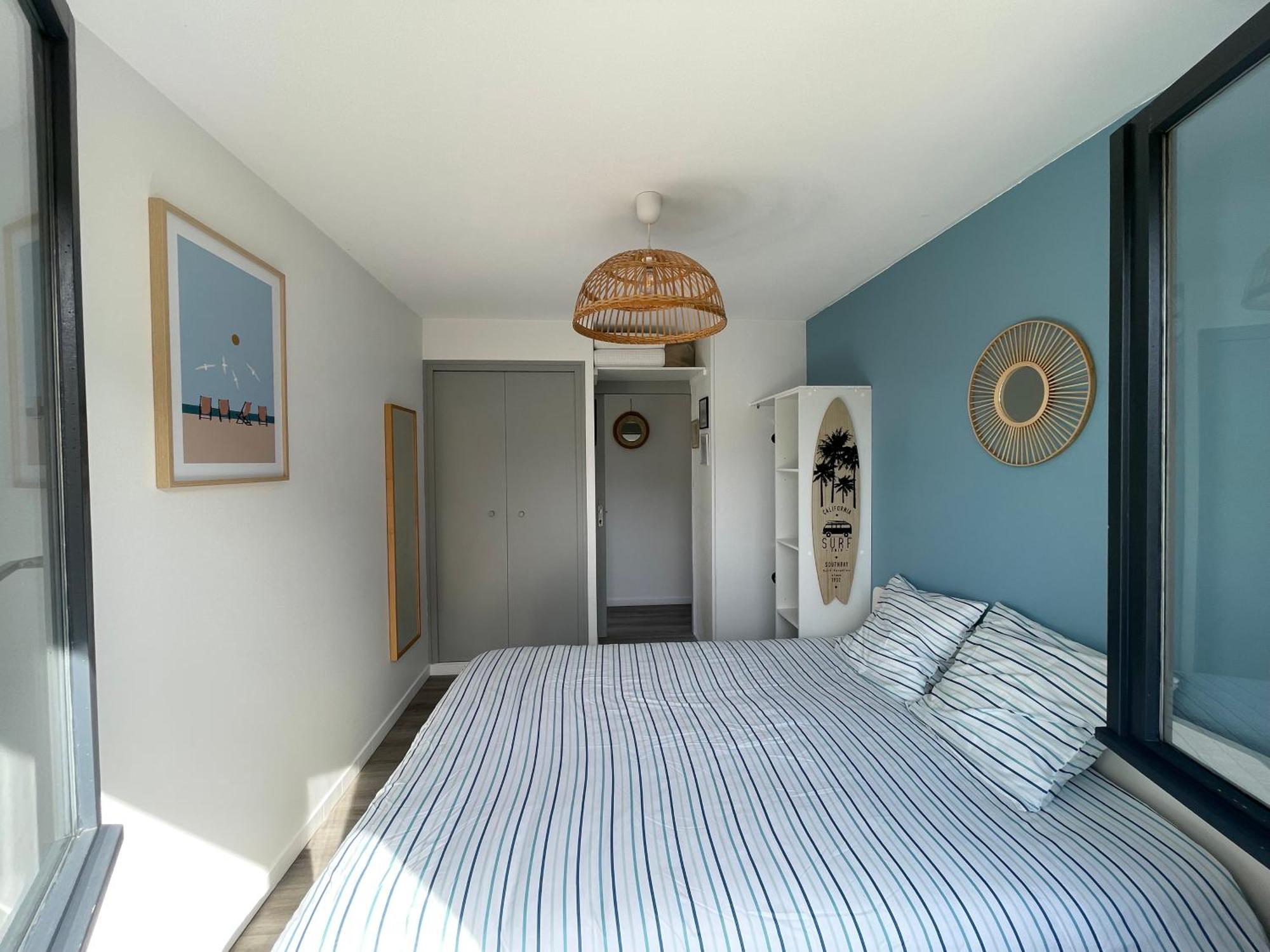 Mimizan-Plage Appartement Avec Chambre, Terrasse Et Jardinet Proche Plage, Foret Pins, Piste Cyclable, Lac מראה חיצוני תמונה