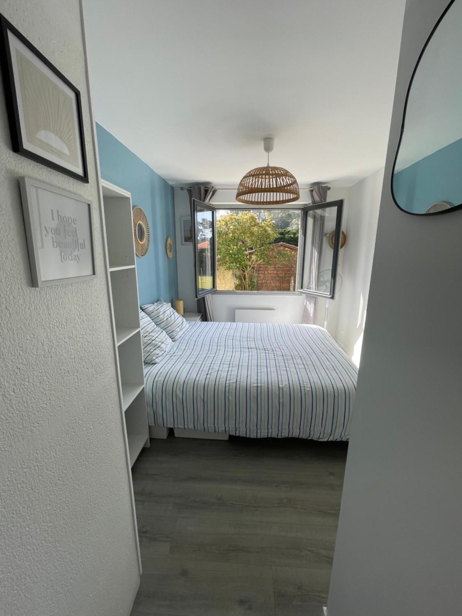 Mimizan-Plage Appartement Avec Chambre, Terrasse Et Jardinet Proche Plage, Foret Pins, Piste Cyclable, Lac מראה חיצוני תמונה