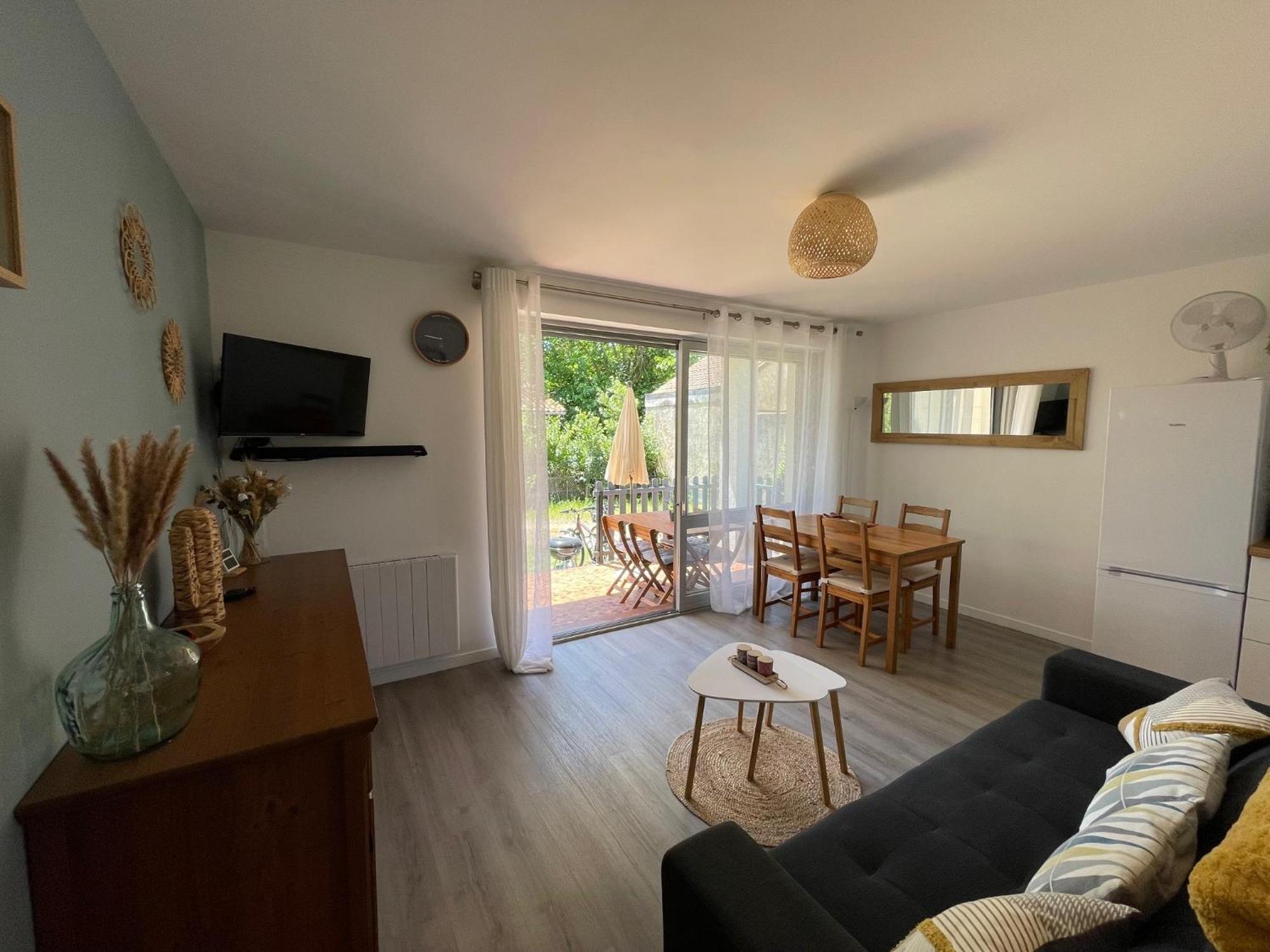 Mimizan-Plage Appartement Avec Chambre, Terrasse Et Jardinet Proche Plage, Foret Pins, Piste Cyclable, Lac מראה חיצוני תמונה