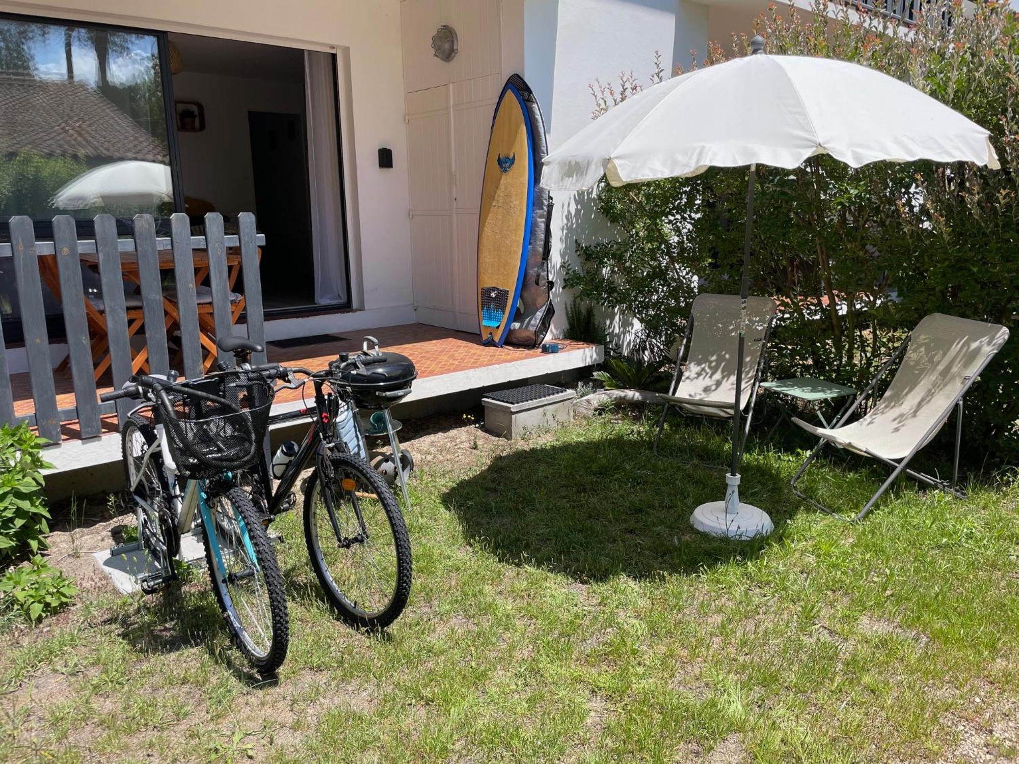 Mimizan-Plage Appartement Avec Chambre, Terrasse Et Jardinet Proche Plage, Foret Pins, Piste Cyclable, Lac מראה חיצוני תמונה